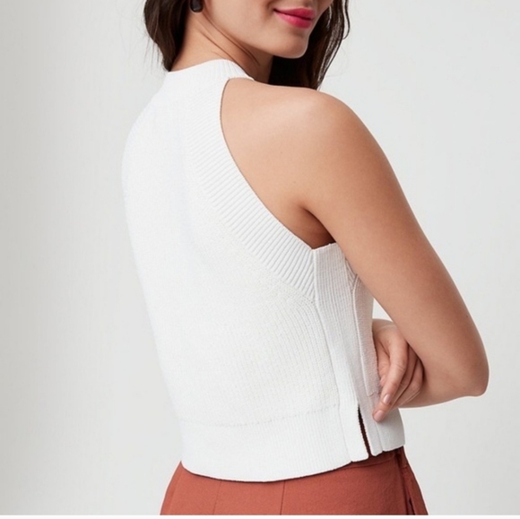 Aritzia Wilfred Knit Crevier Halter Top Small - Picture 4 of 11